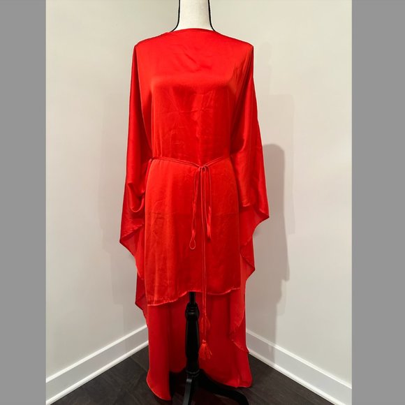 Erika Peña Cape Mini Dress DIOSA SHORT DRESS L/XL - Picture 6 of 15